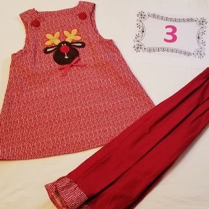 Custom Christmas reindeer outfit